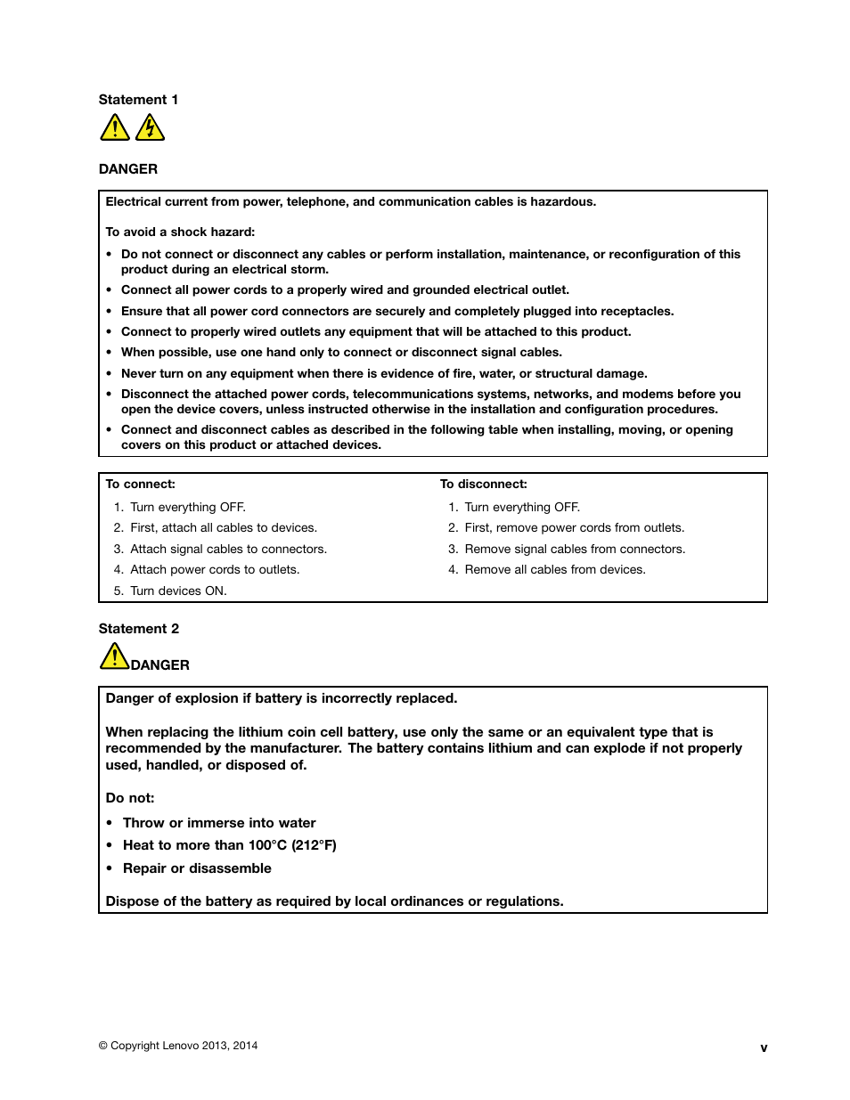 Lenovo ThinkServer TS140 User Manual | Page 7 / 124