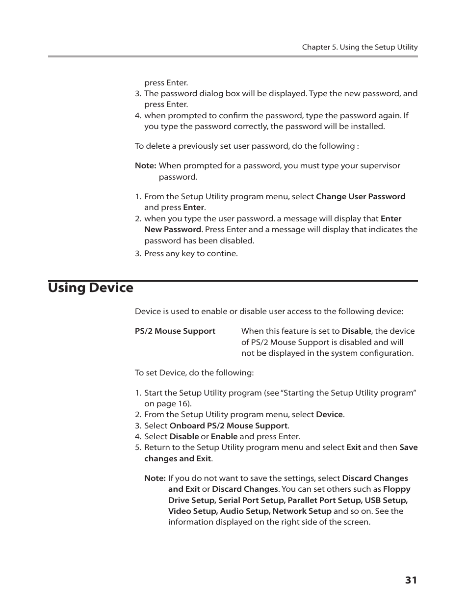 Using device | Lenovo IdeaCentre K220 User Manual | Page 34 / 64