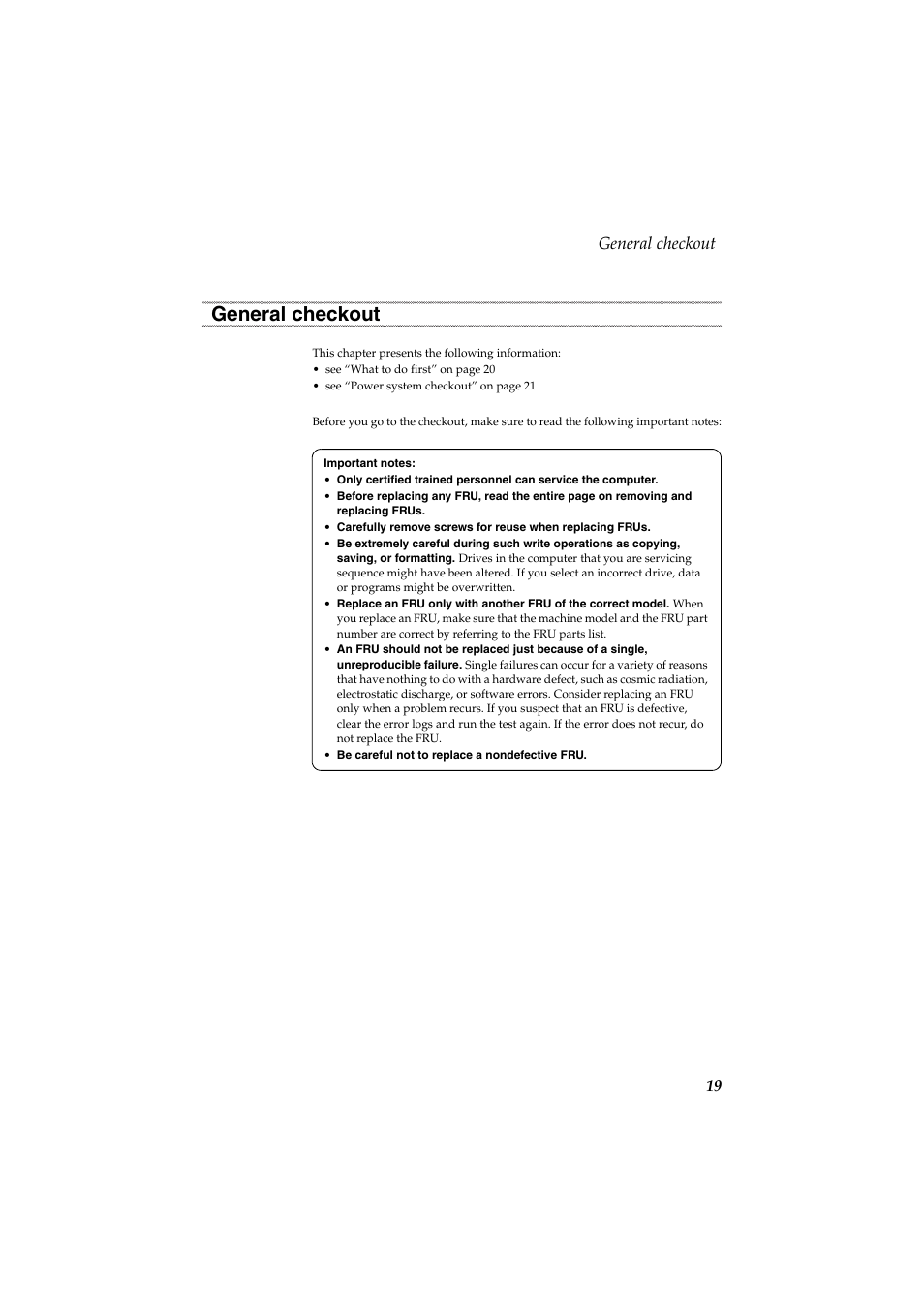 General checkout | Lenovo G710 Notebook User Manual | Page 23 / 88