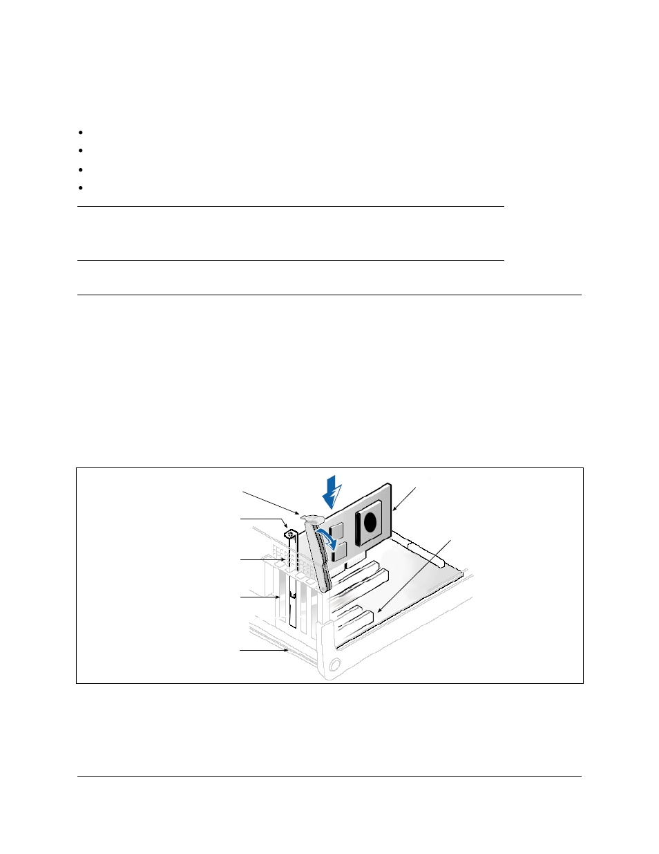 Quick start, Step 1. install the adapter hardware, E quick start sectio | Lenovo ThinkServer RD540 User Manual | Page 15 / 132