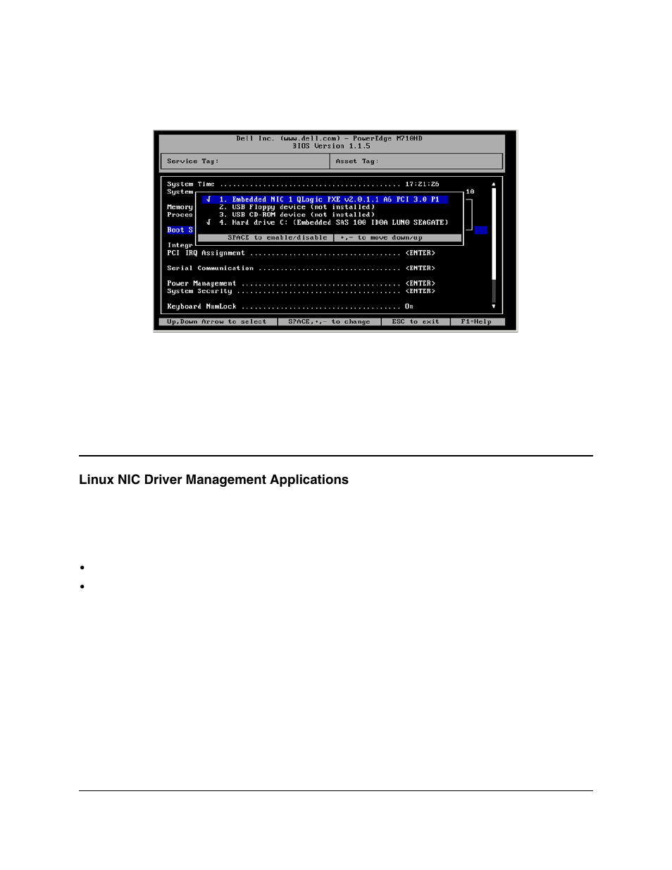 Configuring driver software parameters, Linux nic driver management applications, Qaucli utility | Lenovo ThinkServer RD540 User Manual | Page 37 / 132