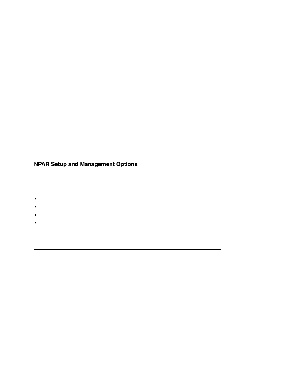 Npar setup and management options, Overview | Lenovo ThinkServer RD540 User Manual | Page 68 / 132
