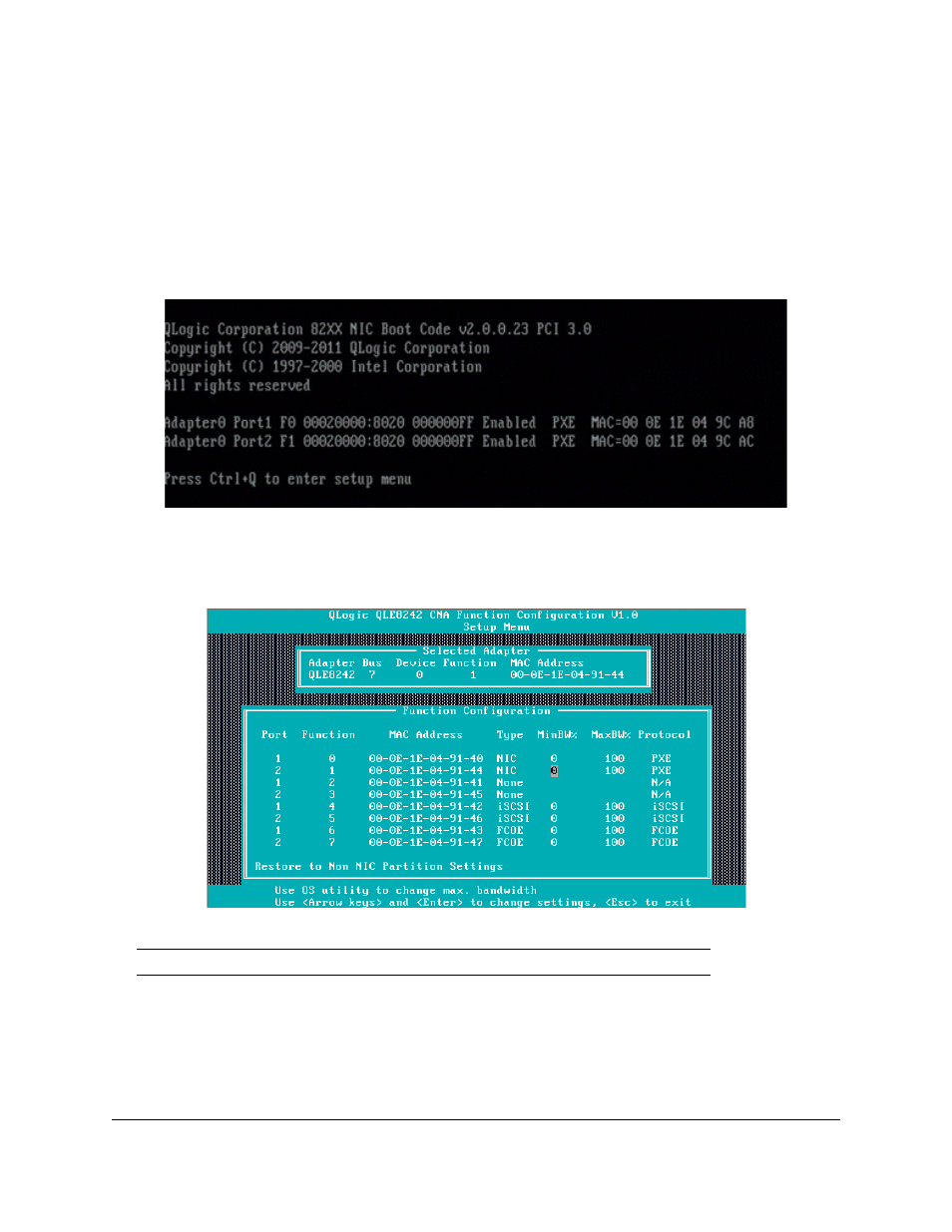 Qlogic optionrom at post | Lenovo ThinkServer RD540 User Manual | Page 69 / 132