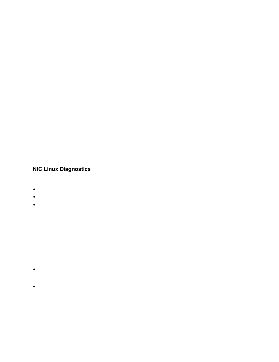 Networking, Nic troubleshooting/diagnostics, Nic linux diagnostics | Running linux user diagnostics | Lenovo ThinkServer RD540 User Manual | Page 91 / 132