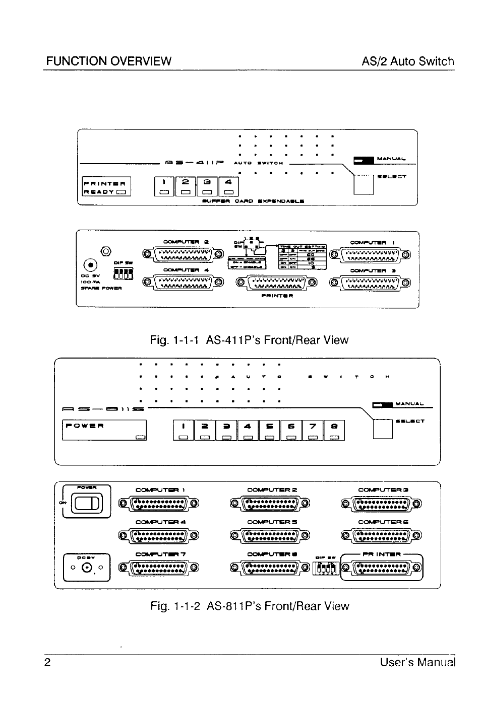 ATEN AS-811P User Manual | Page 5 / 22