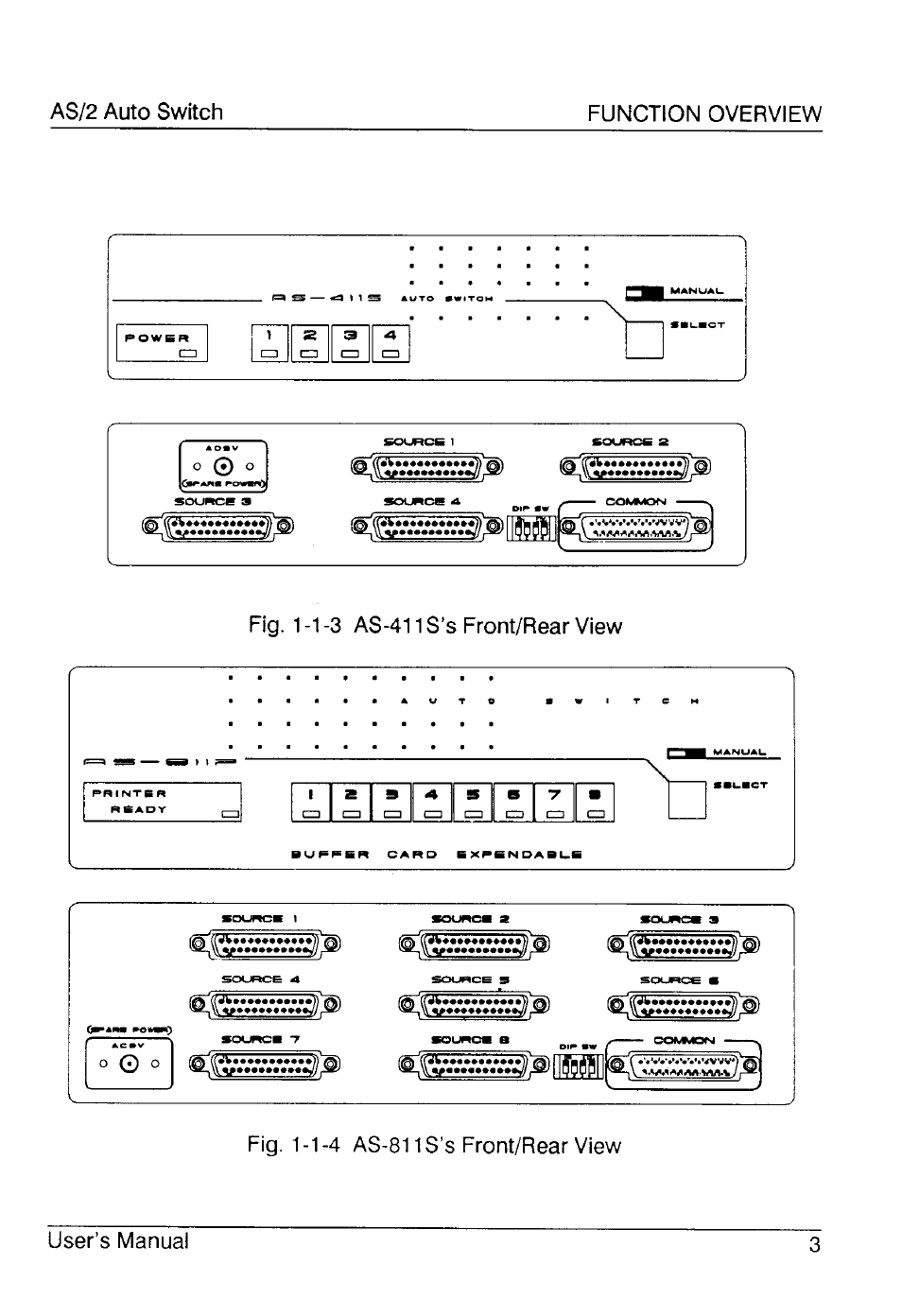 ATEN AS-811P User Manual | Page 6 / 22