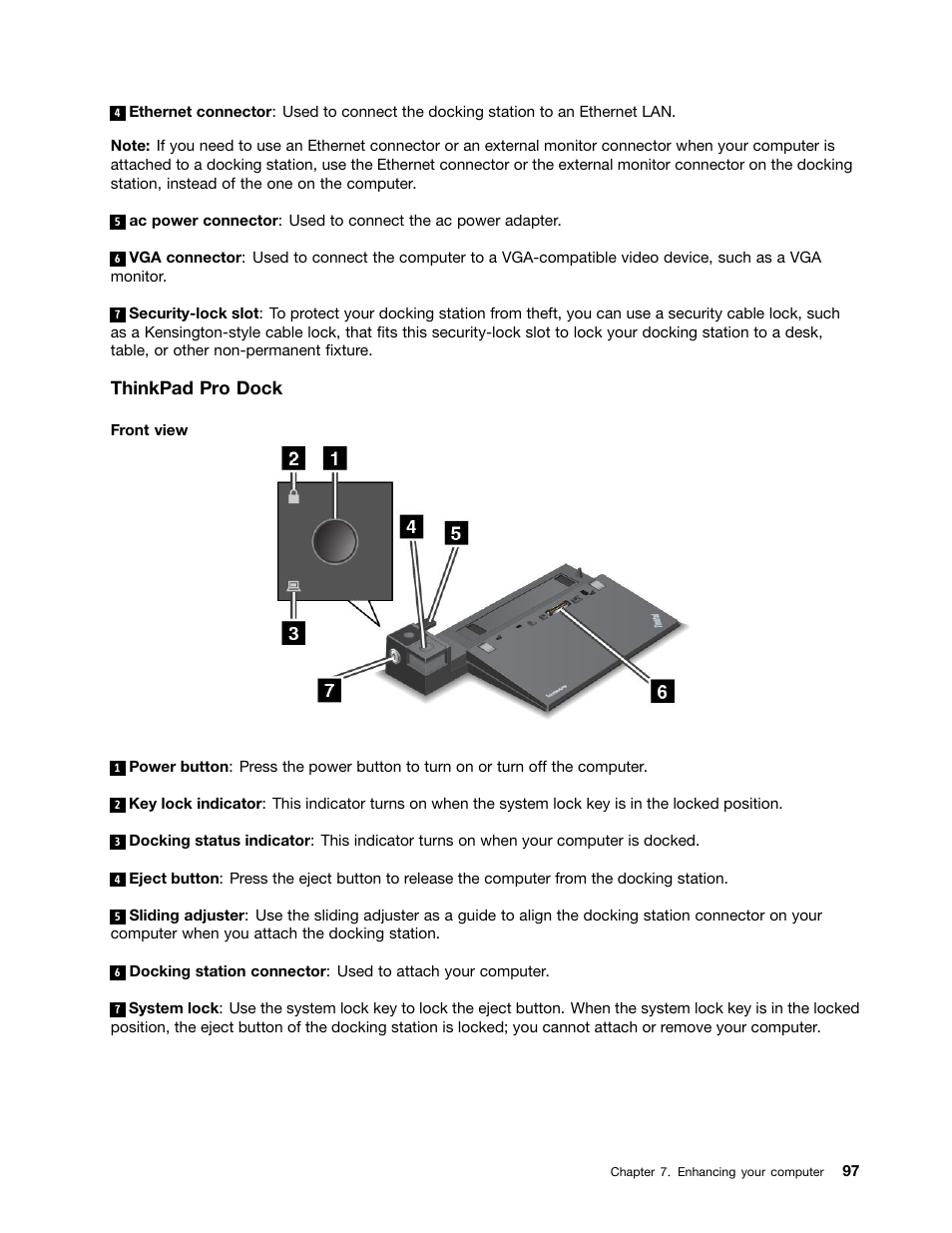 Thinkpad pro dock | Lenovo ThinkPad T540p User Manual | Page 113 / 186