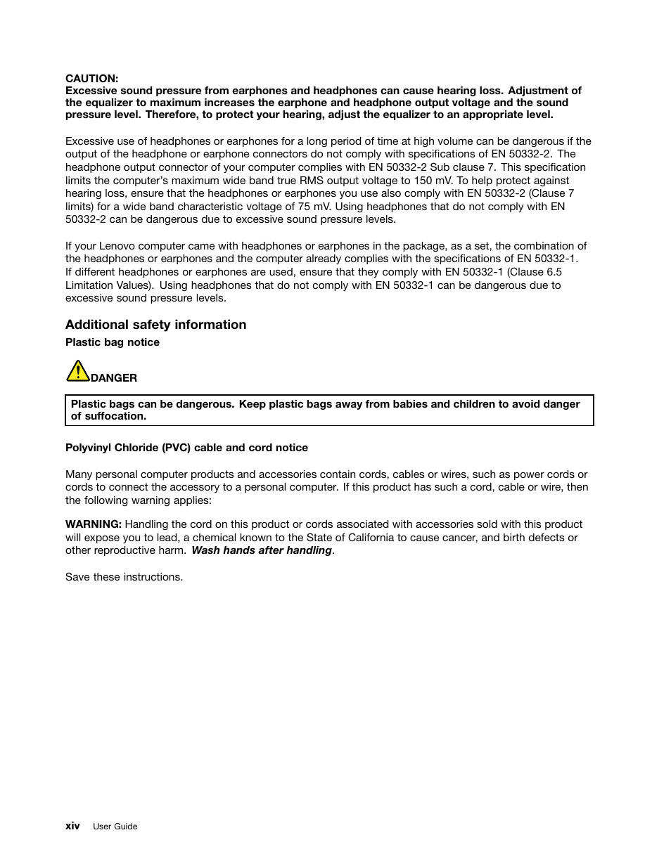 Lenovo ThinkPad T540p User Manual | Page 16 / 186