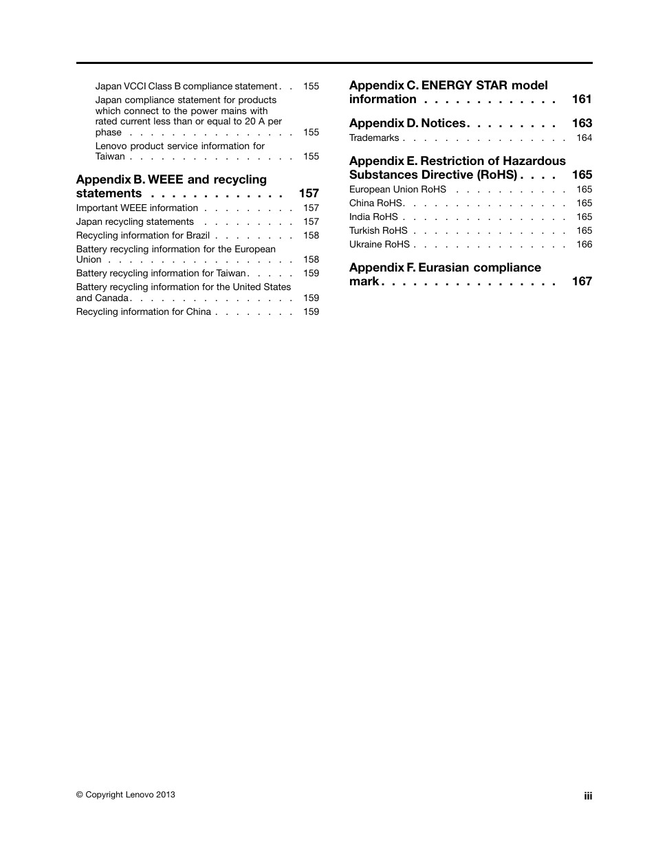 Lenovo ThinkPad T540p User Manual | Page 5 / 186