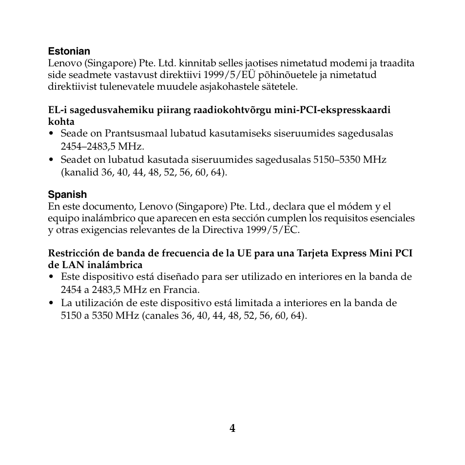 Lenovo IdeaPad S10-3c User Manual | Page 4 / 16