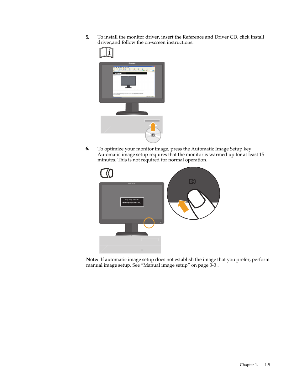 Lenovo LI1920 Wide Monitor User Manual | Page 8 / 26