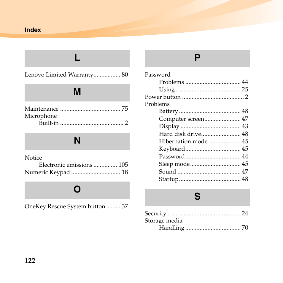 Lenovo IdeaPad U150 User Manual | Page 136 / 140