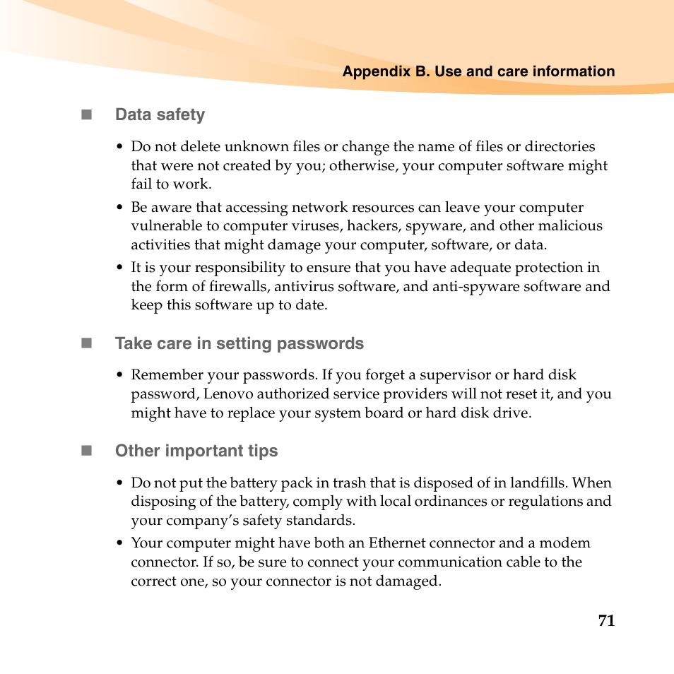 Lenovo IdeaPad U150 User Manual | Page 85 / 140
