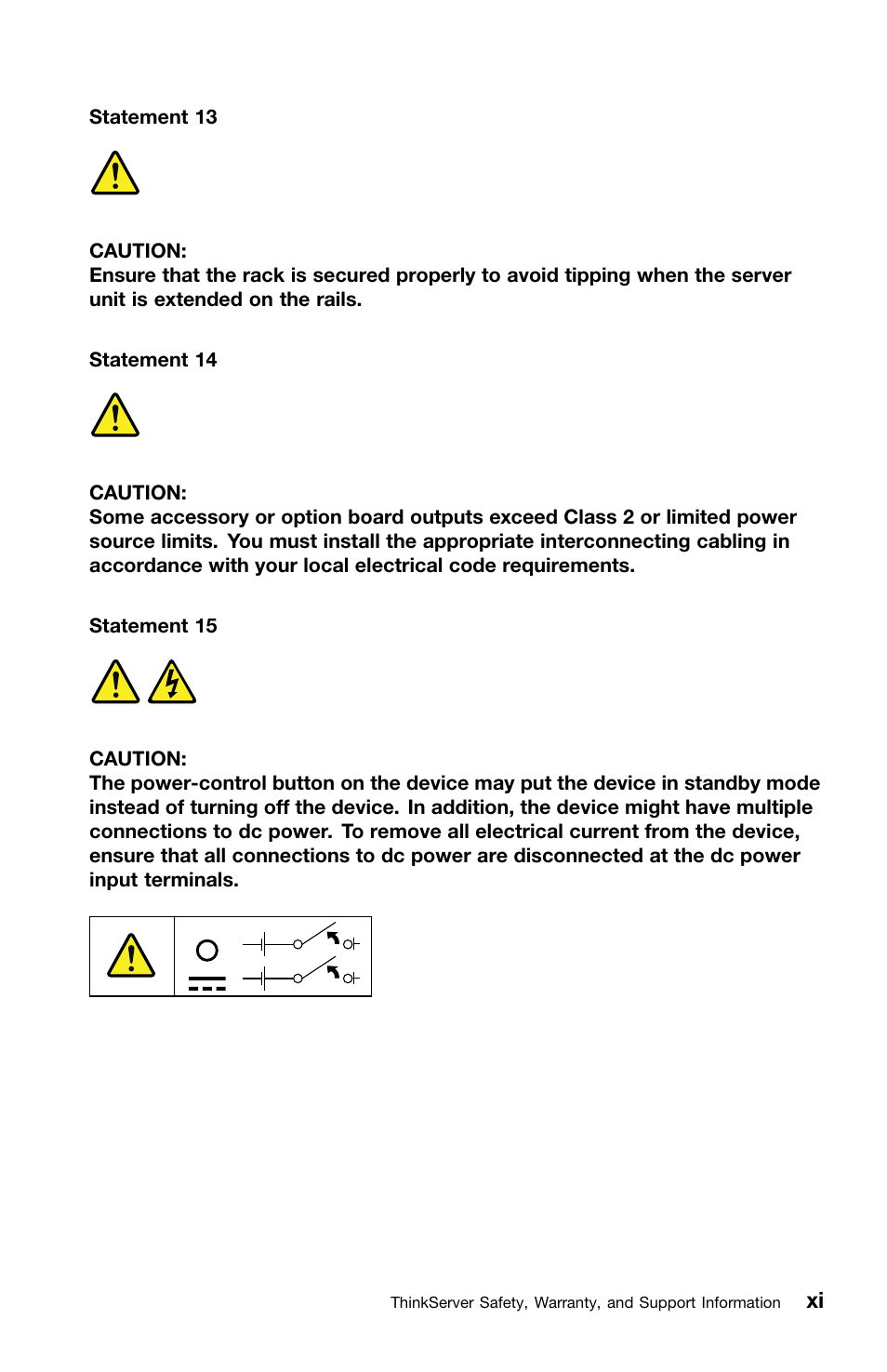 Lenovo ThinkServer TS440 User Manual | Page 13 / 46