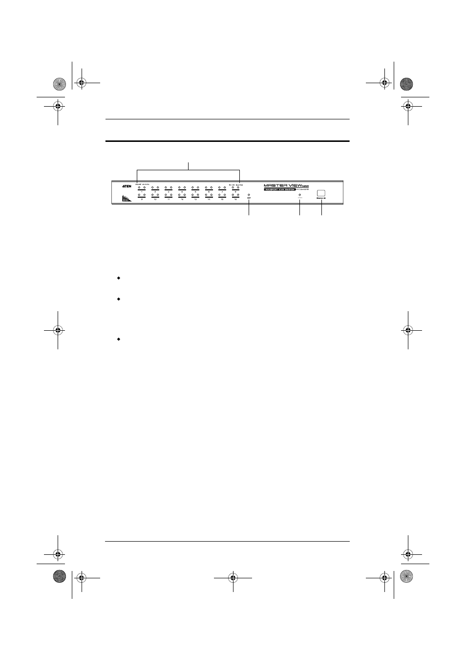 Acs1216 front view | ATEN ACS1208 User Manual | Page 18 / 60