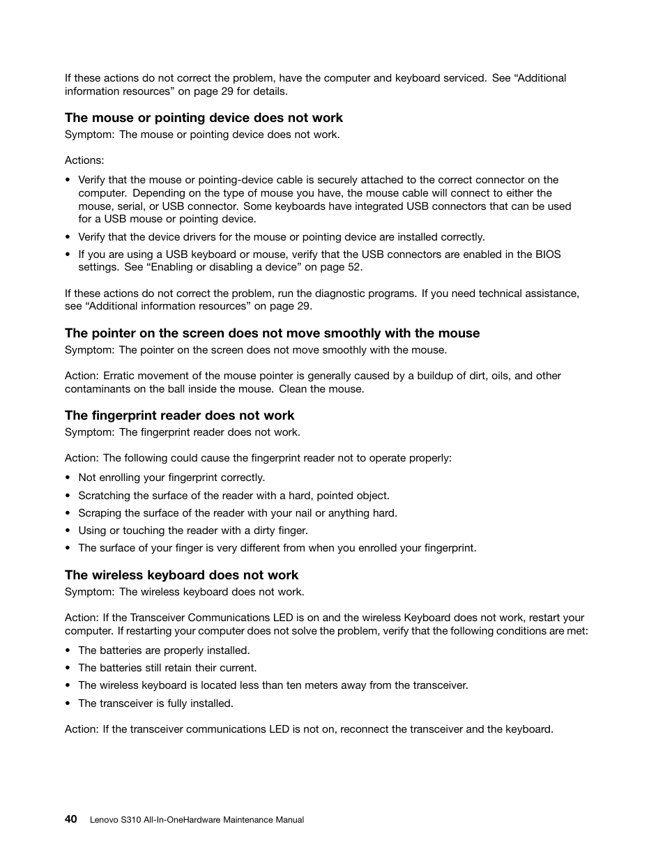 Lenovo S310 All-in-One User Manual | Page 46 / 142