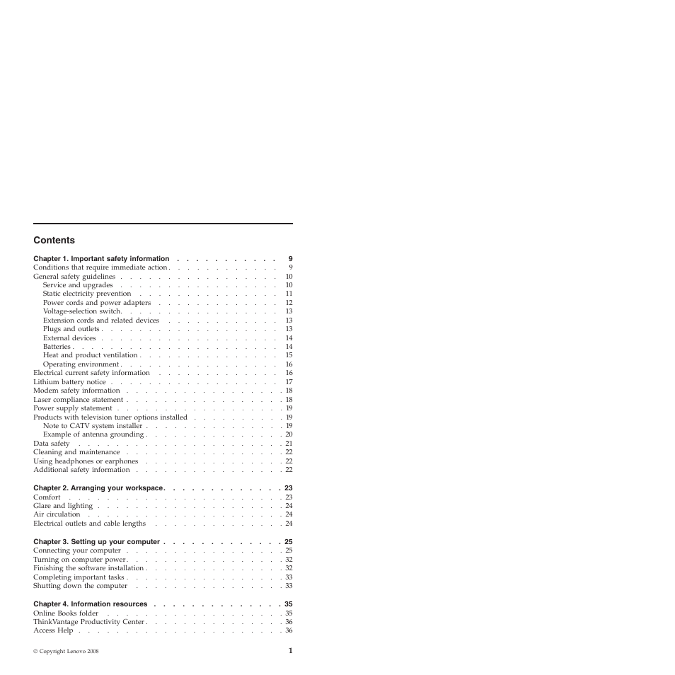 Lenovo ThinkCentre M57e User Manual | Page 5 / 325