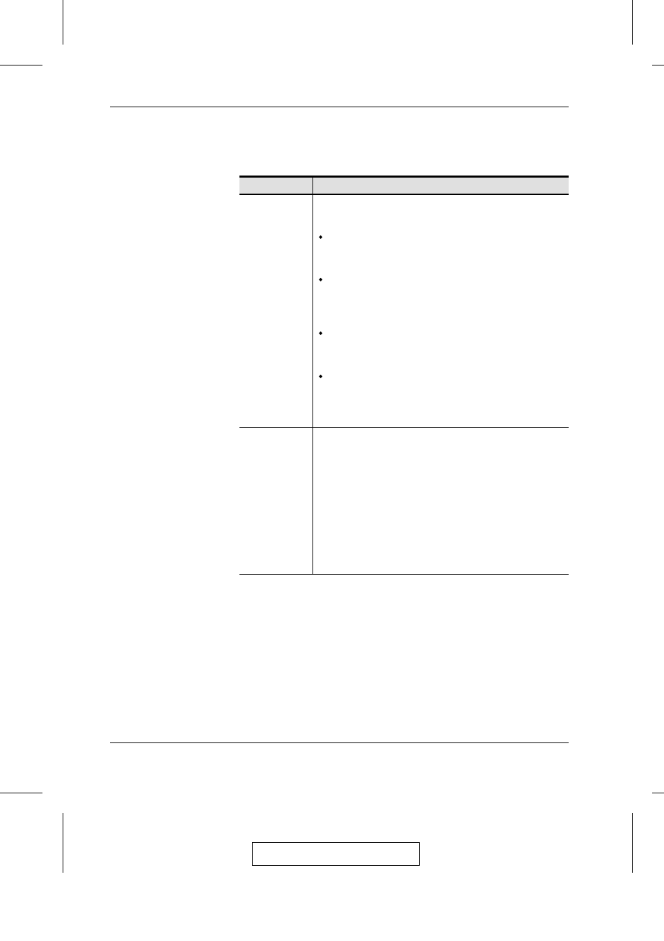 F4 adm: continued), Table continues on next page) | ATEN ACS-1208A User Manual | Page 42 / 64