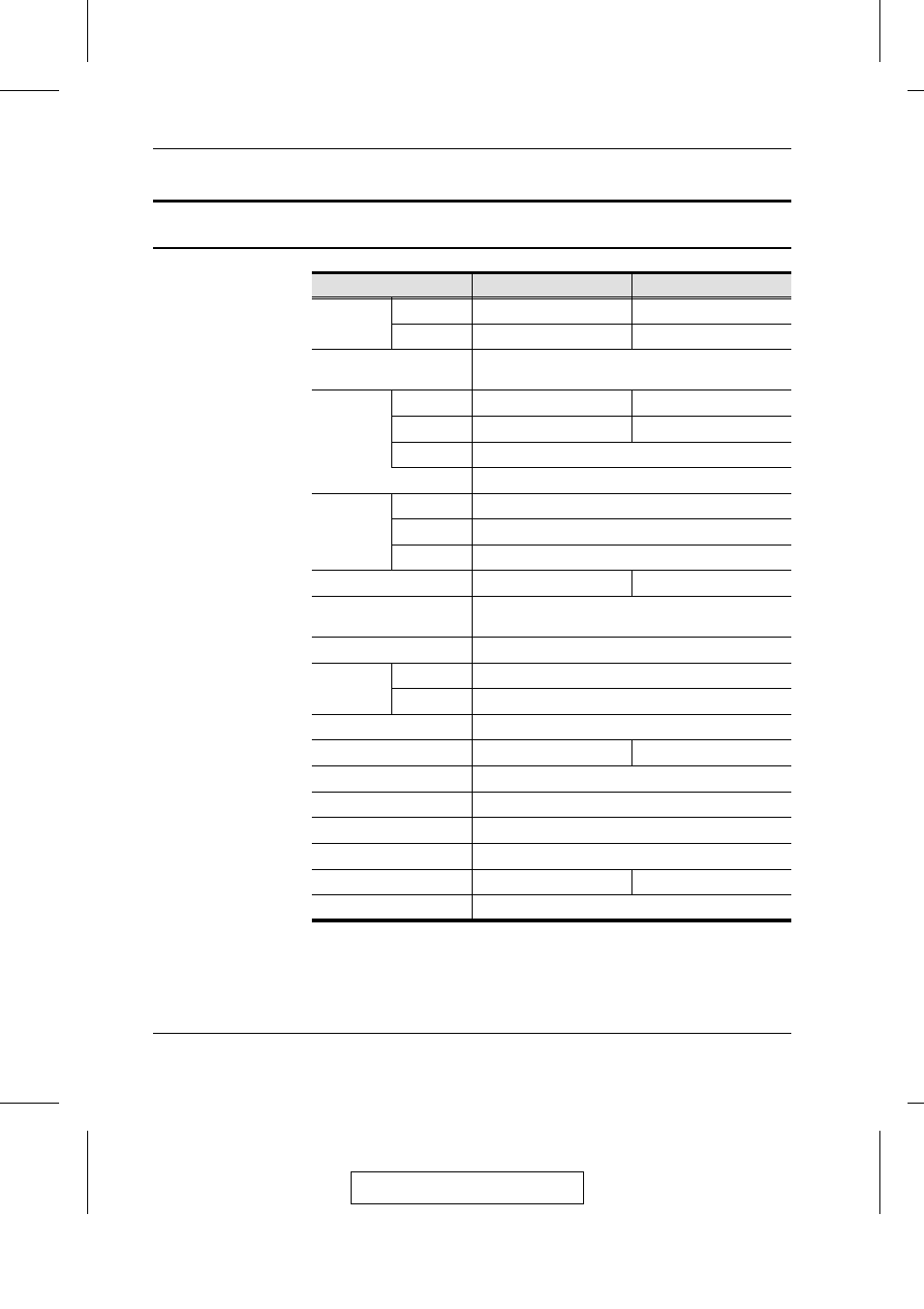 Specifications | ATEN ACS-1208A User Manual | Page 60 / 64