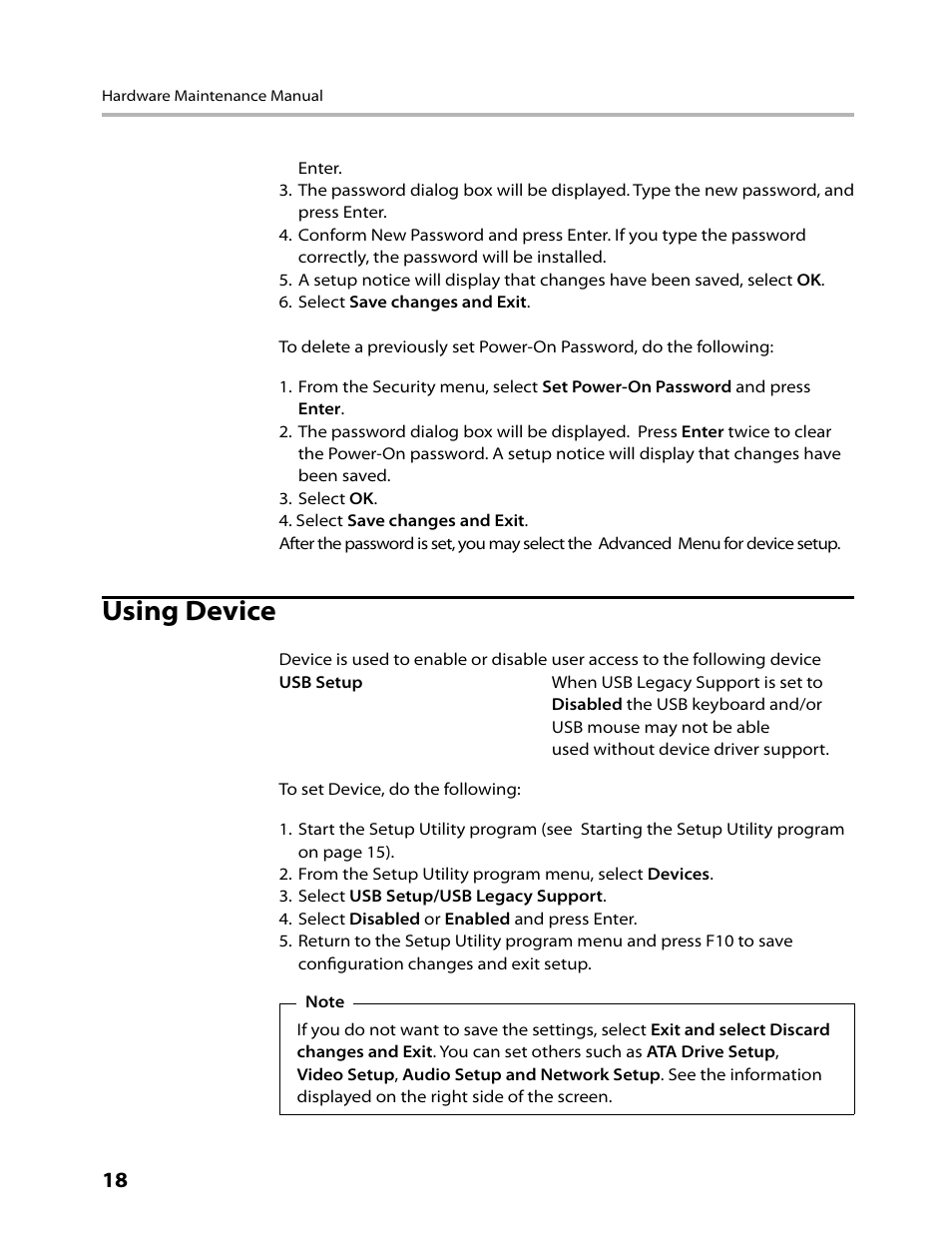 Using device | Lenovo IdeaCentre A300 User Manual | Page 20 / 53