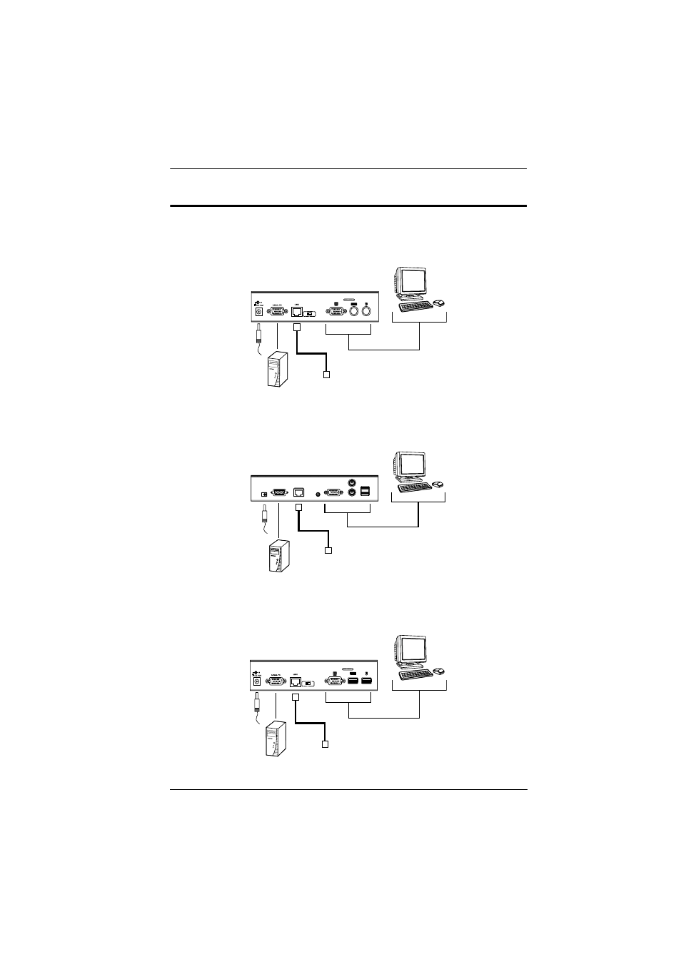 Additional installation diagrams | ATEN ATEN Matrix KVM KM0832 User Manual | Page 147 / 167
