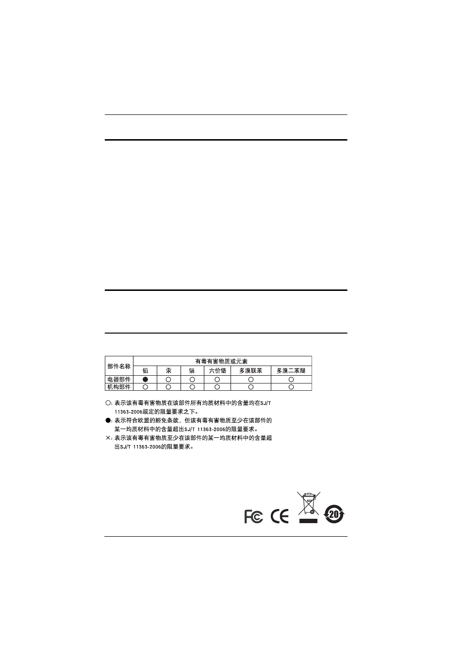 Fcc information, Rohs, Sj/t 11364-2006 | ATEN ATEN Matrix KVM KM0832 User Manual | Page 2 / 167