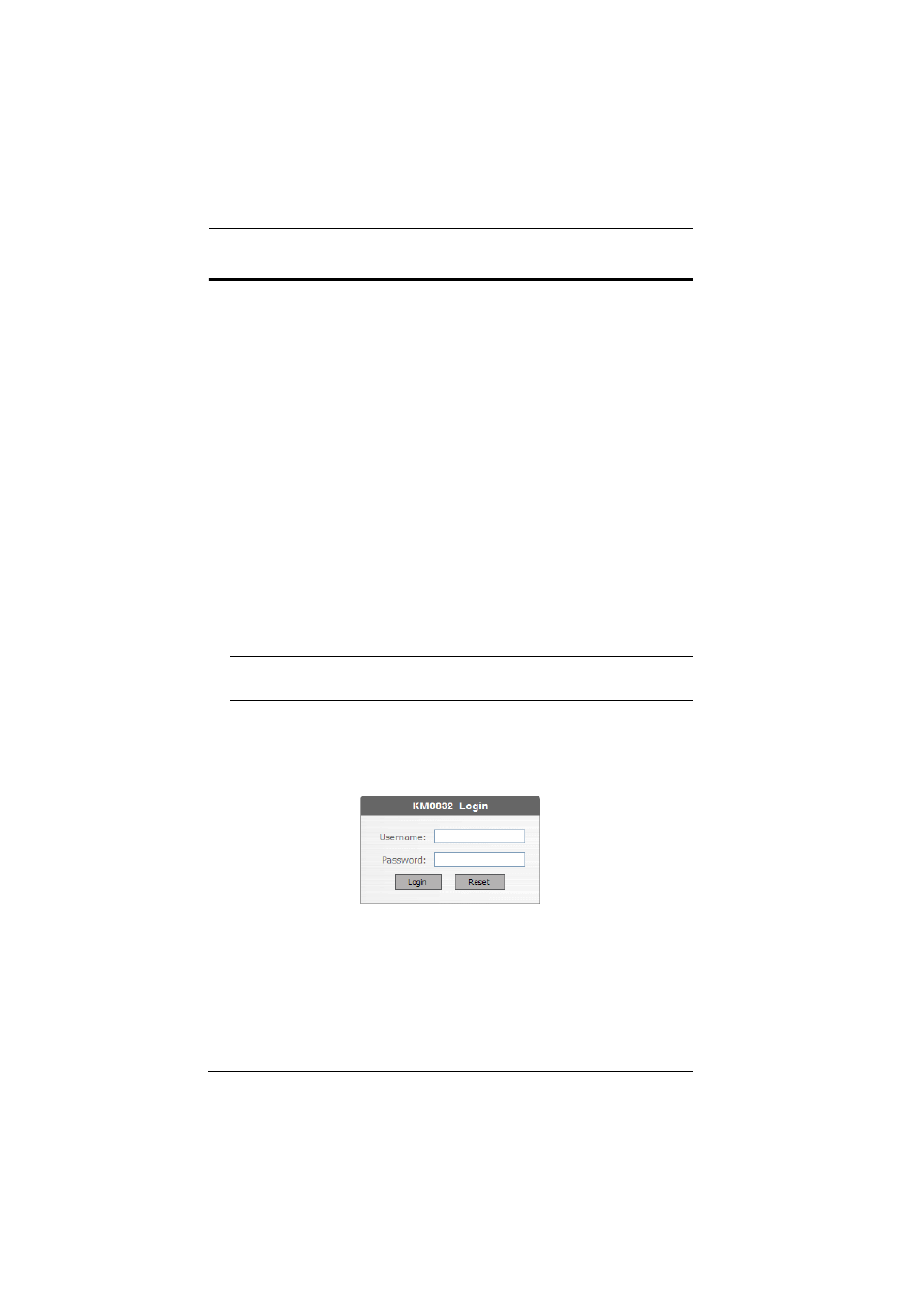 Logging in | ATEN ATEN Matrix KVM KM0832 User Manual | Page 50 / 167