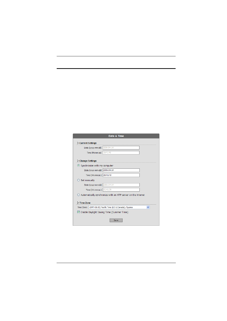 Setting the date and time | ATEN ATEN Matrix KVM KM0832 User Manual | Page 61 / 167