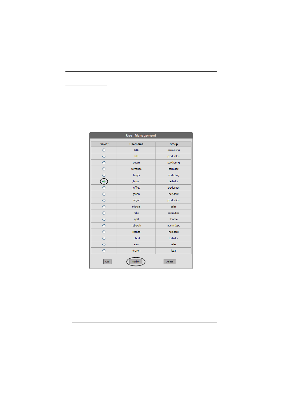Modifying users | ATEN ATEN Matrix KVM KM0832 User Manual | Page 72 / 167