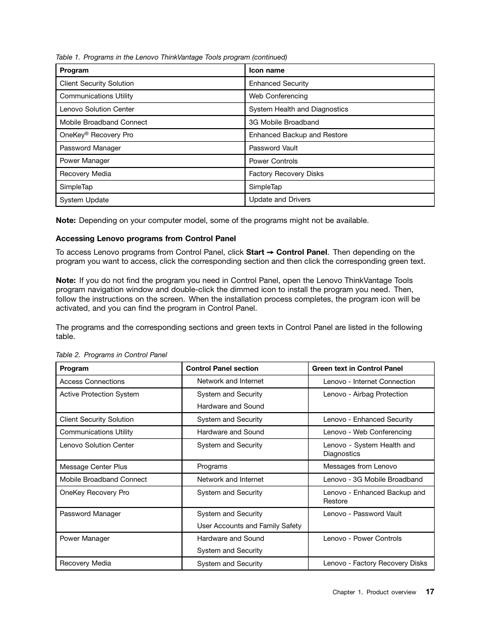 Lenovo ThinkPad Edge E531 User Manual | Page 33 / 182