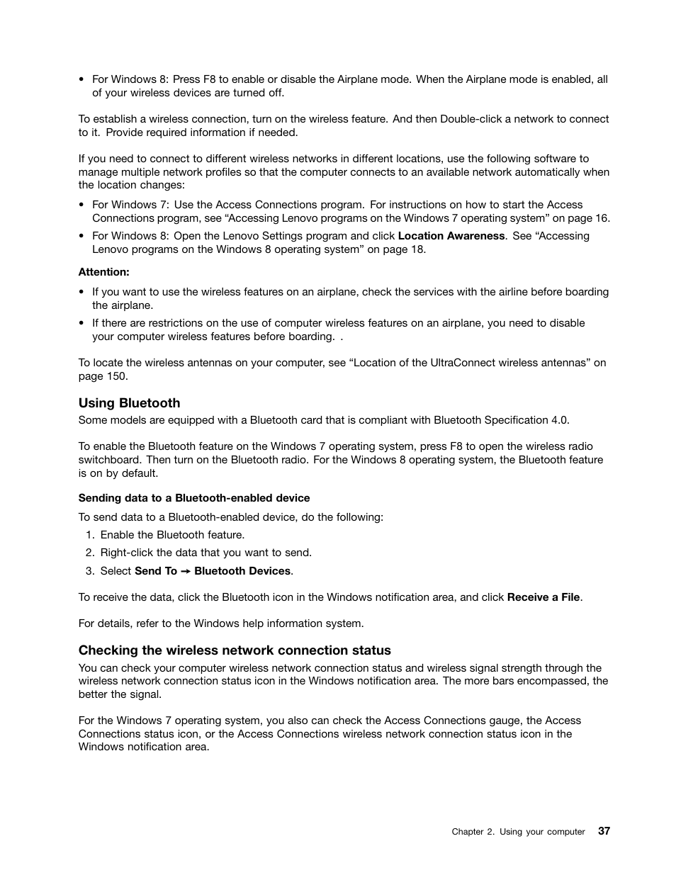 Lenovo ThinkPad Edge E531 User Manual | Page 53 / 182