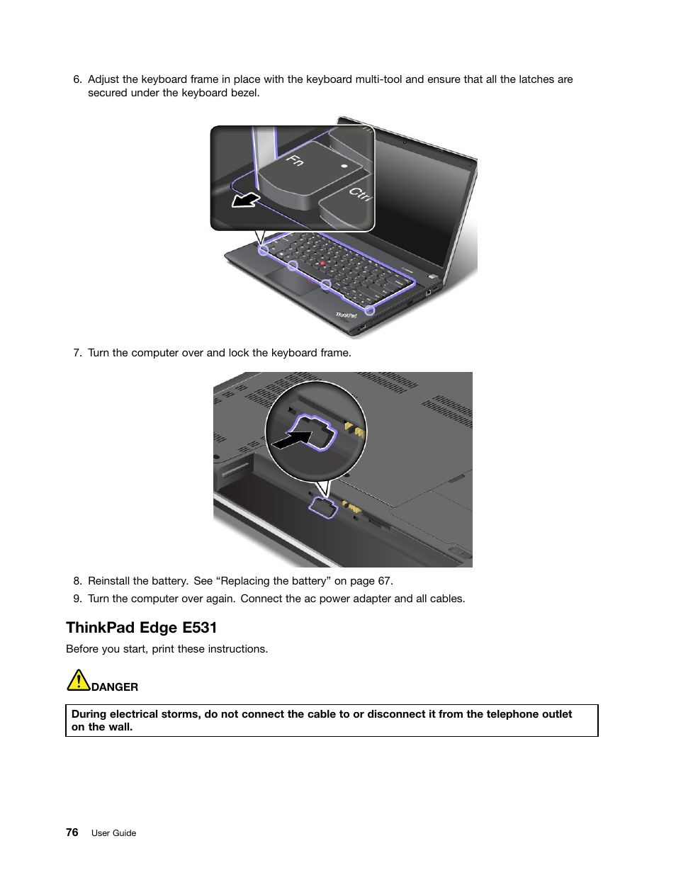 Thinkpad edge e531 | Lenovo ThinkPad Edge E531 User Manual | Page 92 / 182