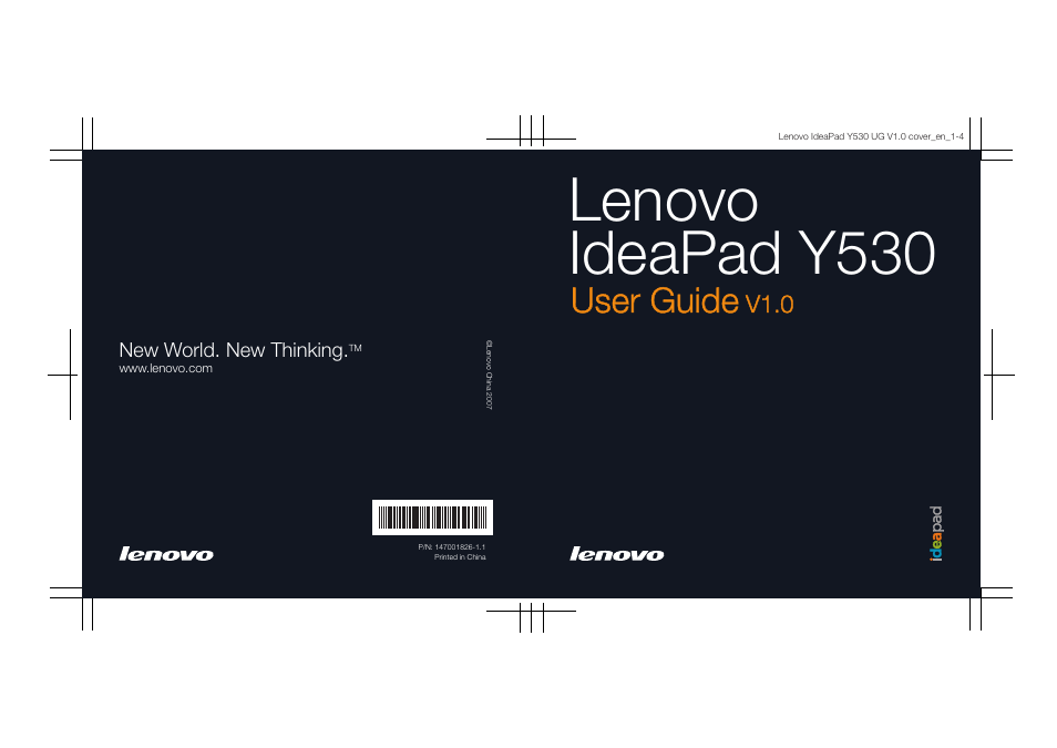 Lenovo IdeaPad Y530 User Manual | 152 pages