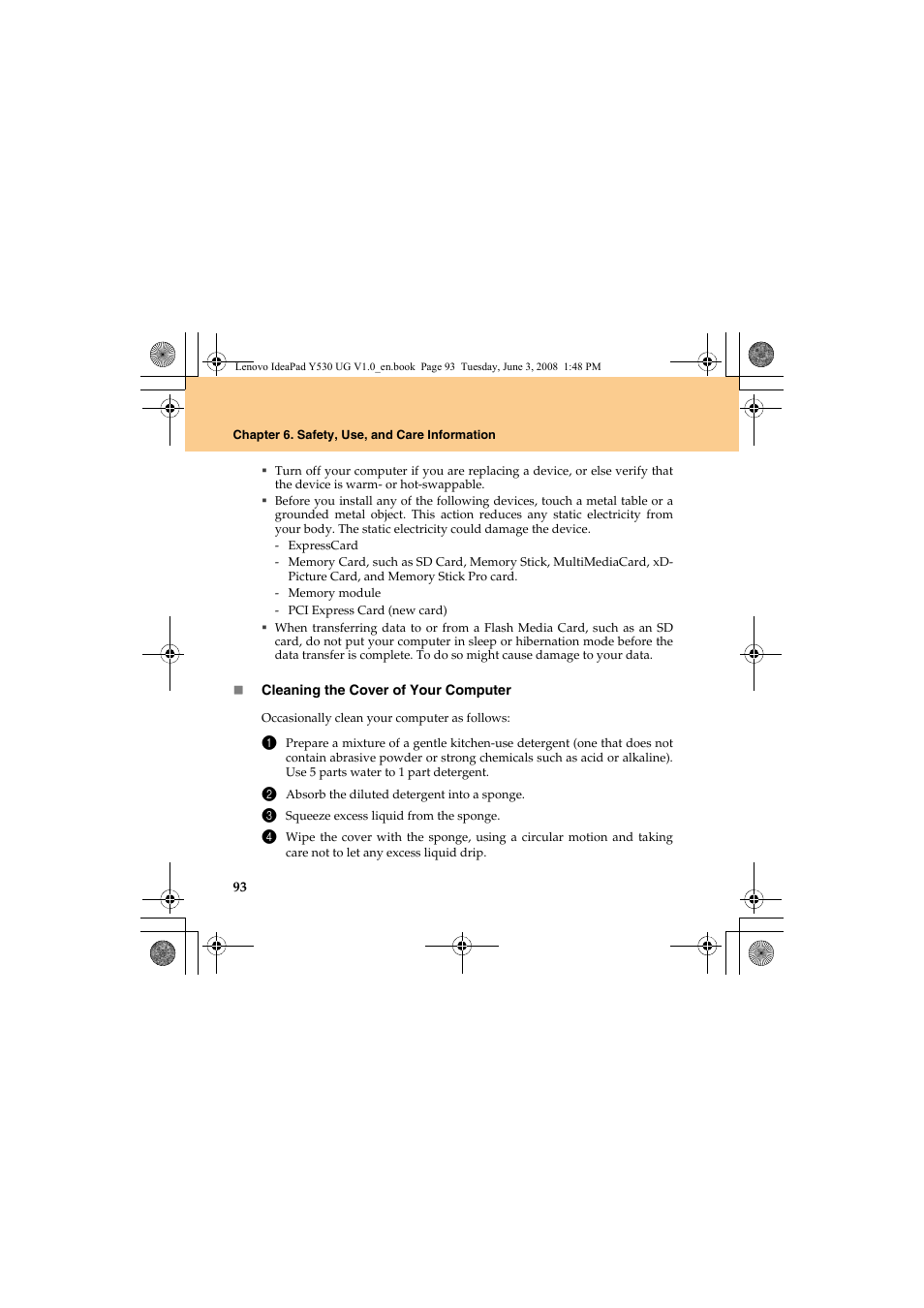 Lenovo IdeaPad Y530 User Manual | Page 102 / 152