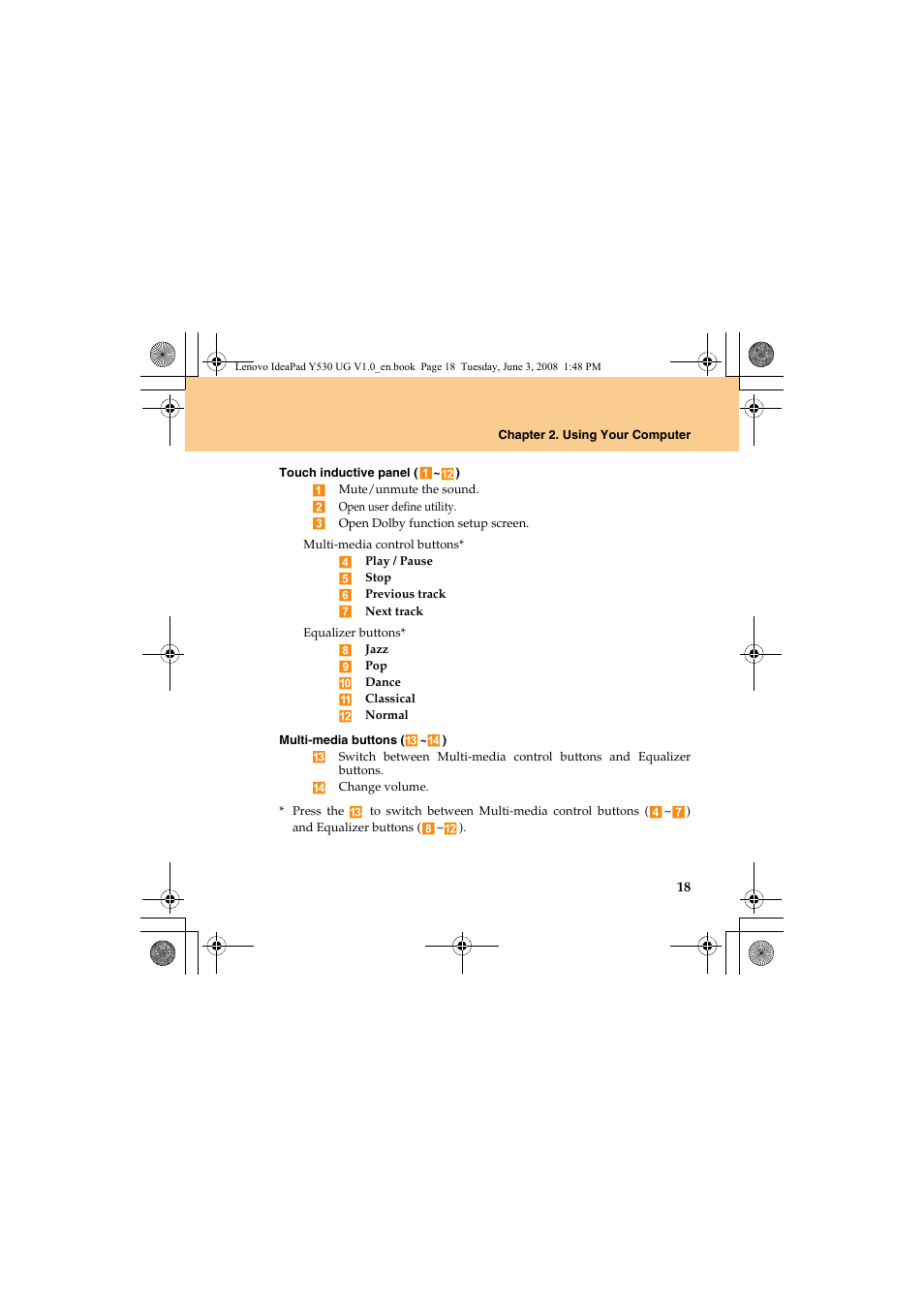 Lenovo IdeaPad Y530 User Manual | Page 27 / 152