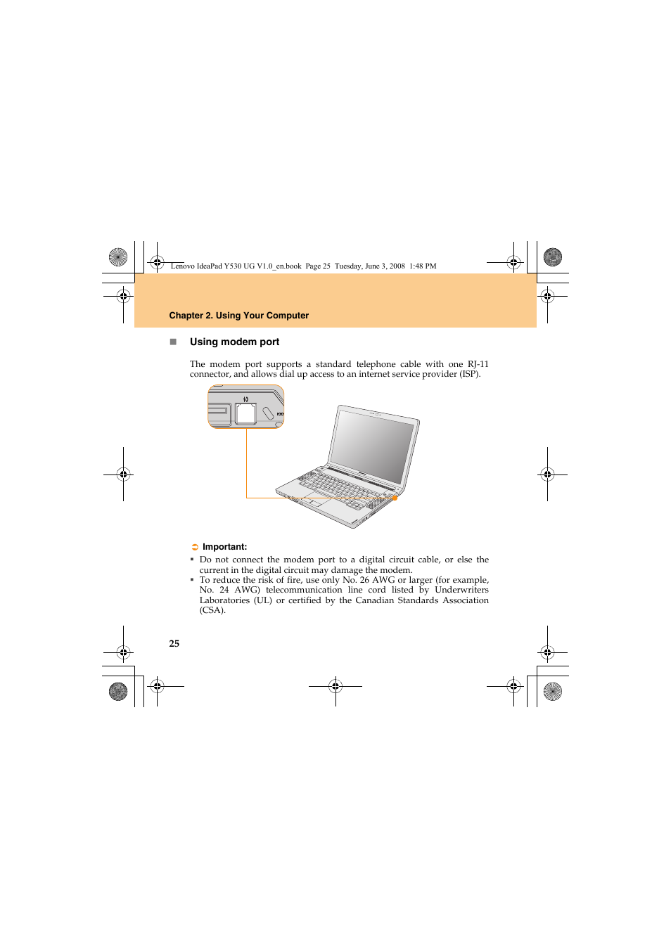 Lenovo IdeaPad Y530 User Manual | Page 34 / 152