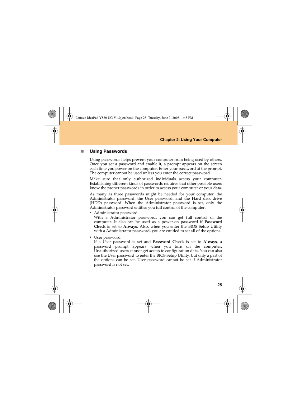 Lenovo IdeaPad Y530 User Manual | Page 37 / 152