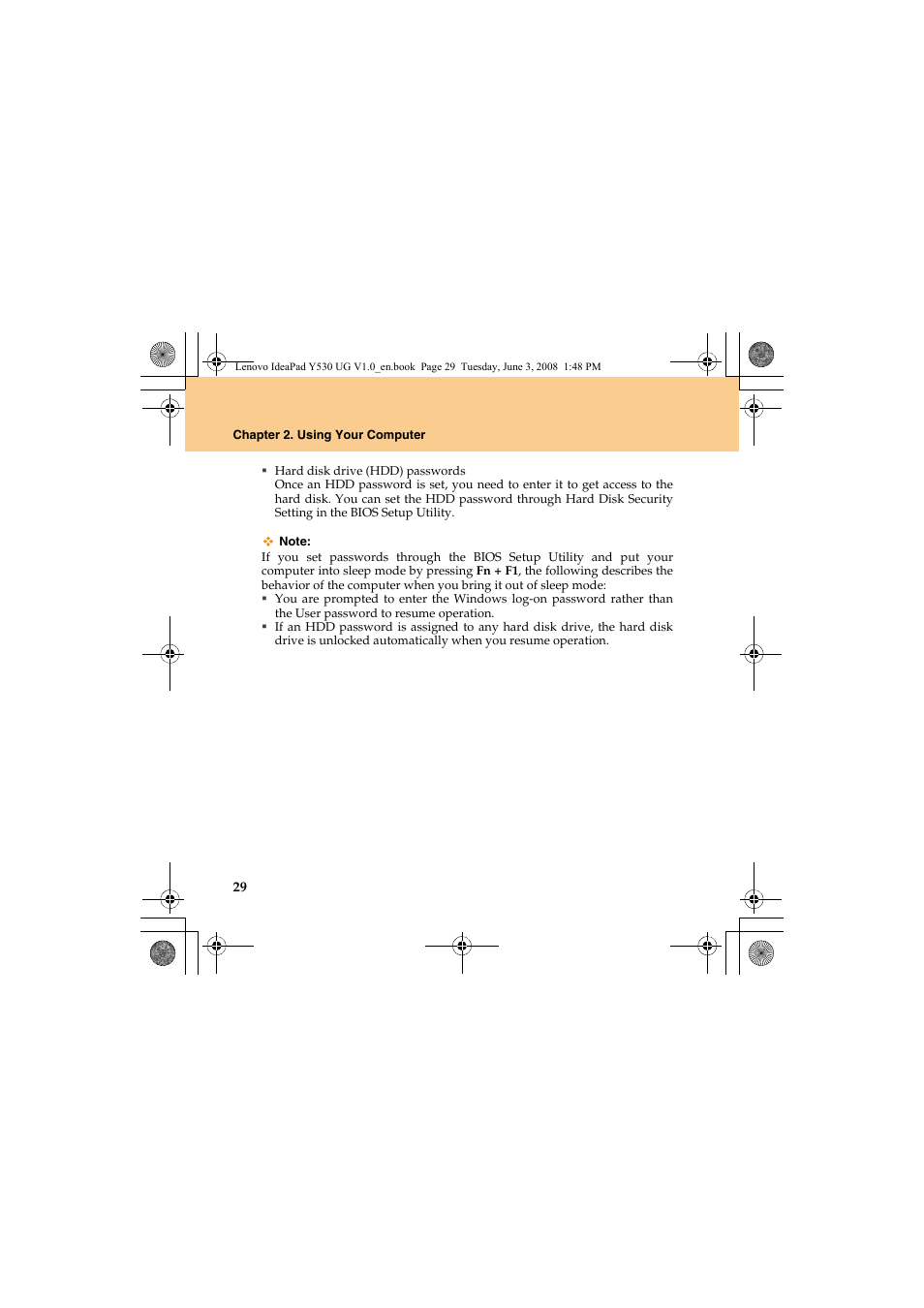 Lenovo IdeaPad Y530 User Manual | Page 38 / 152