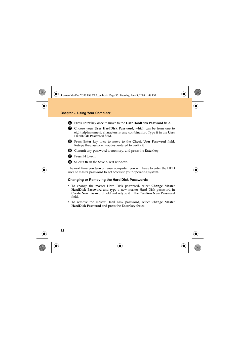 Lenovo IdeaPad Y530 User Manual | Page 44 / 152