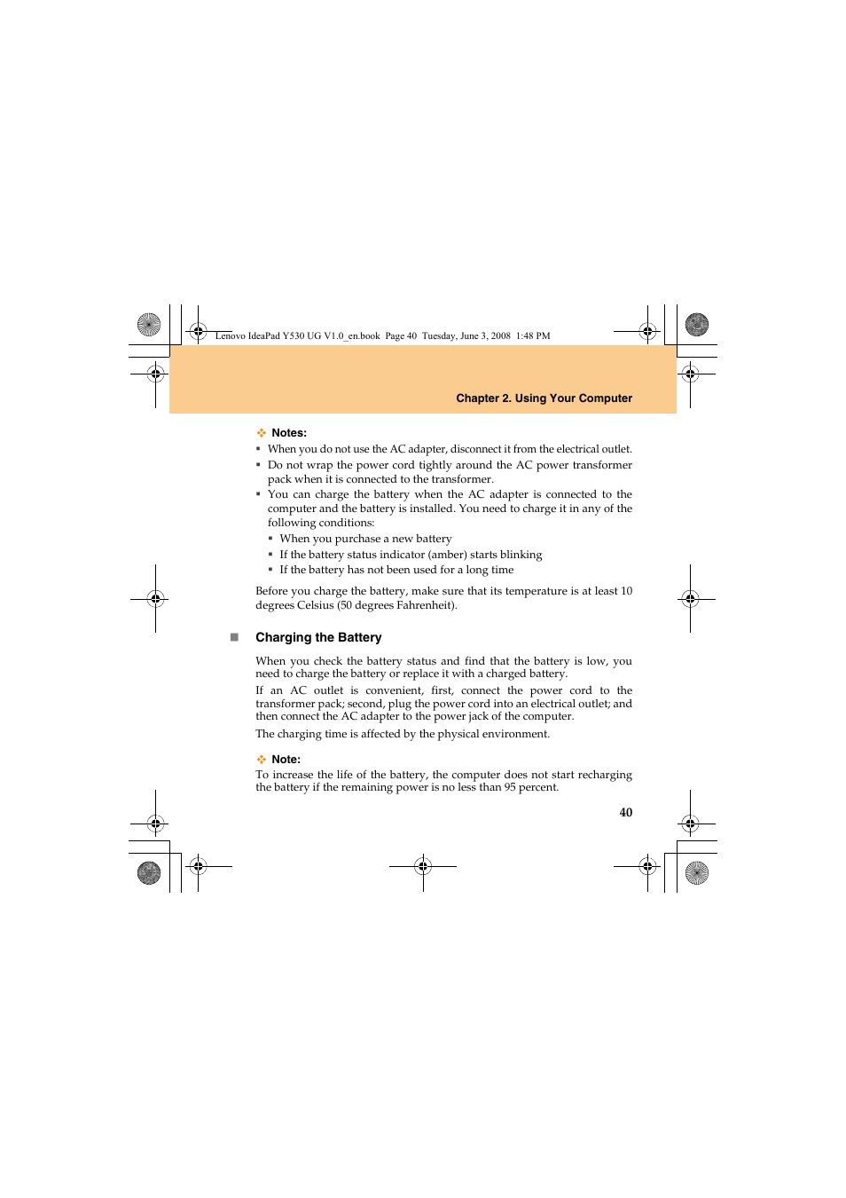 Lenovo IdeaPad Y530 User Manual | Page 49 / 152