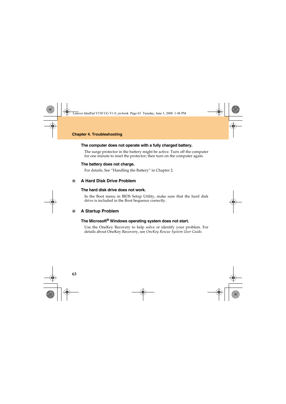 Lenovo IdeaPad Y530 User Manual | Page 72 / 152