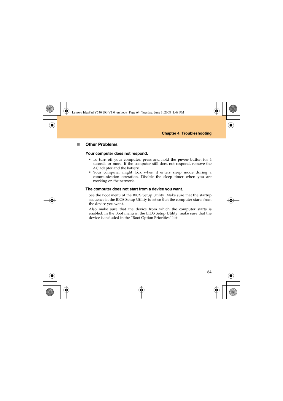 Lenovo IdeaPad Y530 User Manual | Page 73 / 152