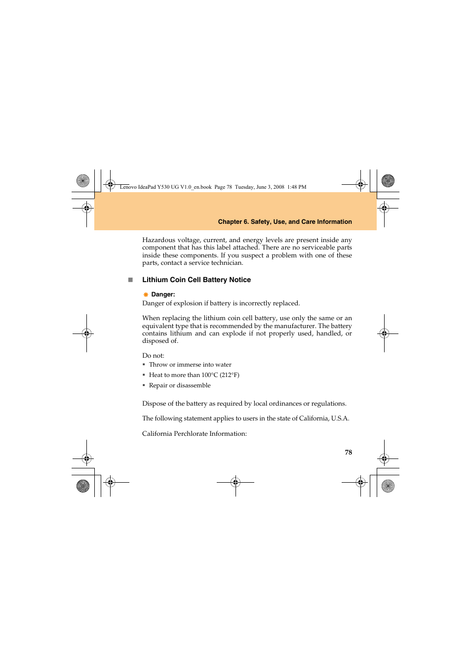 Lenovo IdeaPad Y530 User Manual | Page 87 / 152