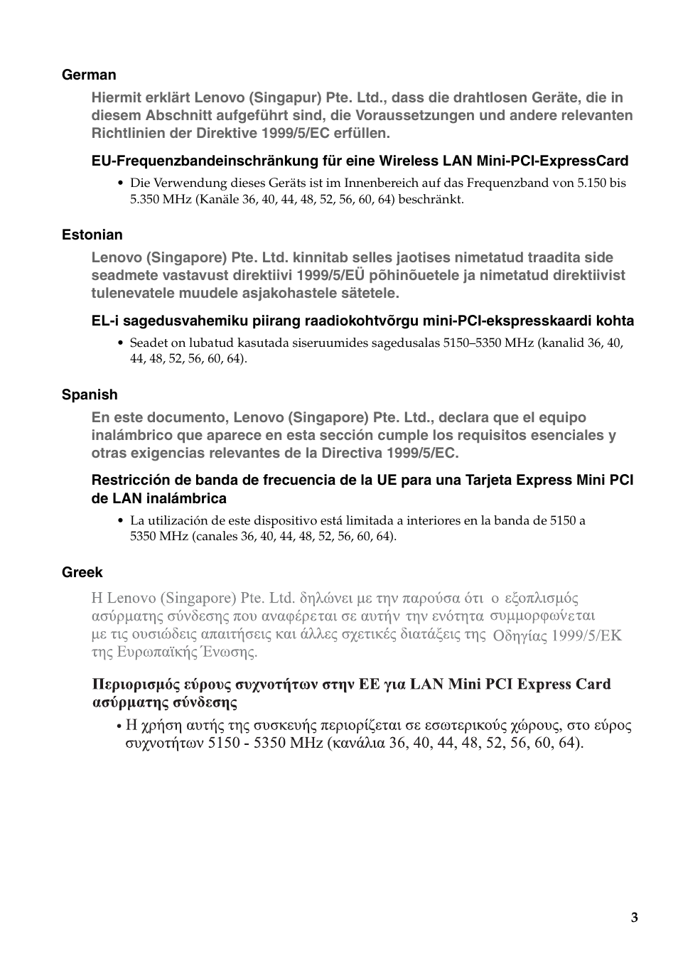 Lenovo IdeaPad S400u Notebook User Manual | Page 3 / 16