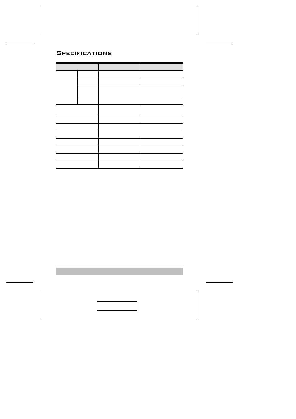 Specifications | ATEN CE-250 User Manual | Page 13 / 16