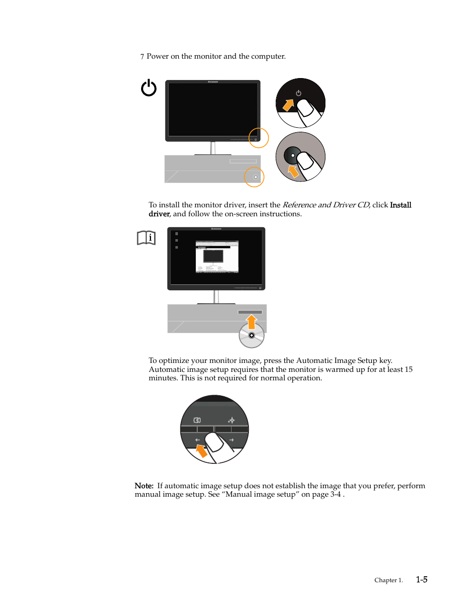 Lenovo L195 Wide Flat Panel Monitor User Manual | Page 9 / 30