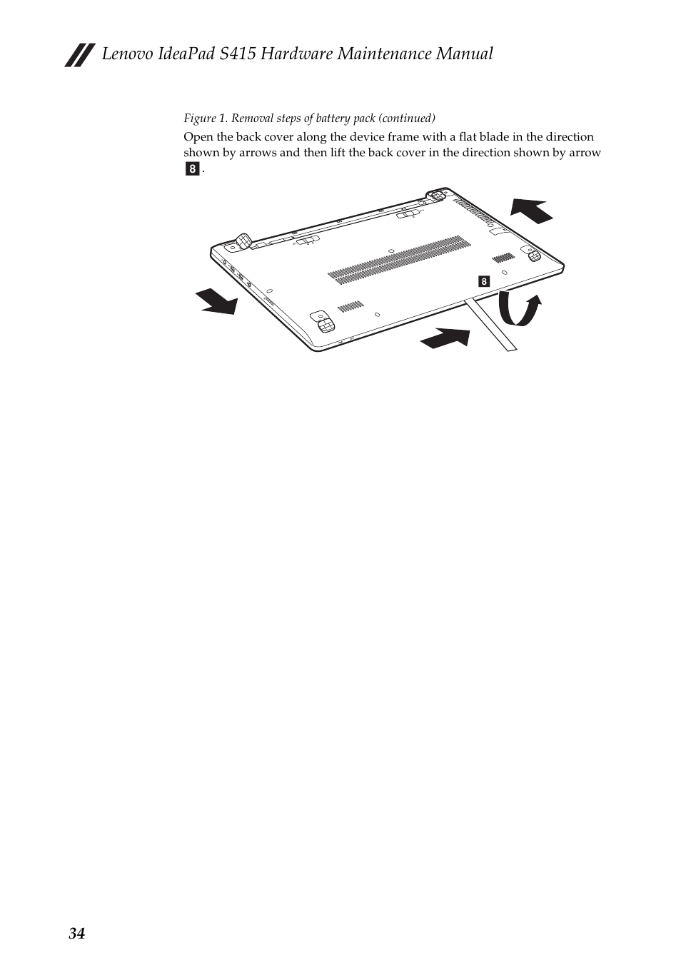 Lenovo ideapad s415 hardware maintenance manual | Lenovo IdeaPad S415 Notebook User Manual | Page 38 / 78