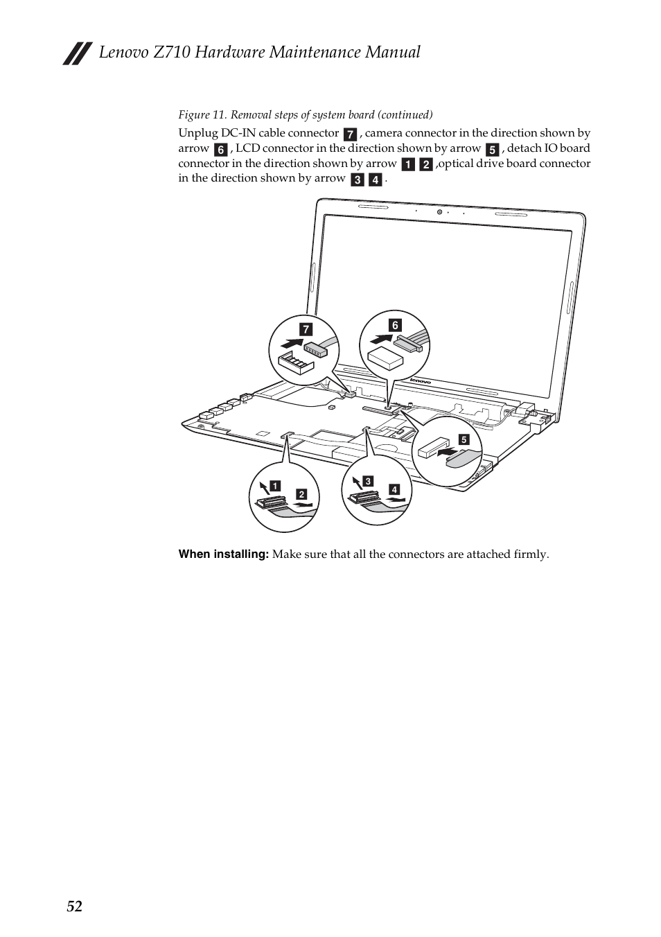 Lenovo z710 hardware maintenance manual | Lenovo IdeaPad Z710 Notebook User Manual | Page 56 / 95