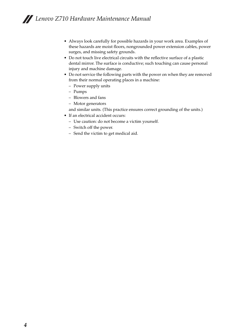 Lenovo z710 hardware maintenance manual | Lenovo IdeaPad Z710 Notebook User Manual | Page 8 / 95