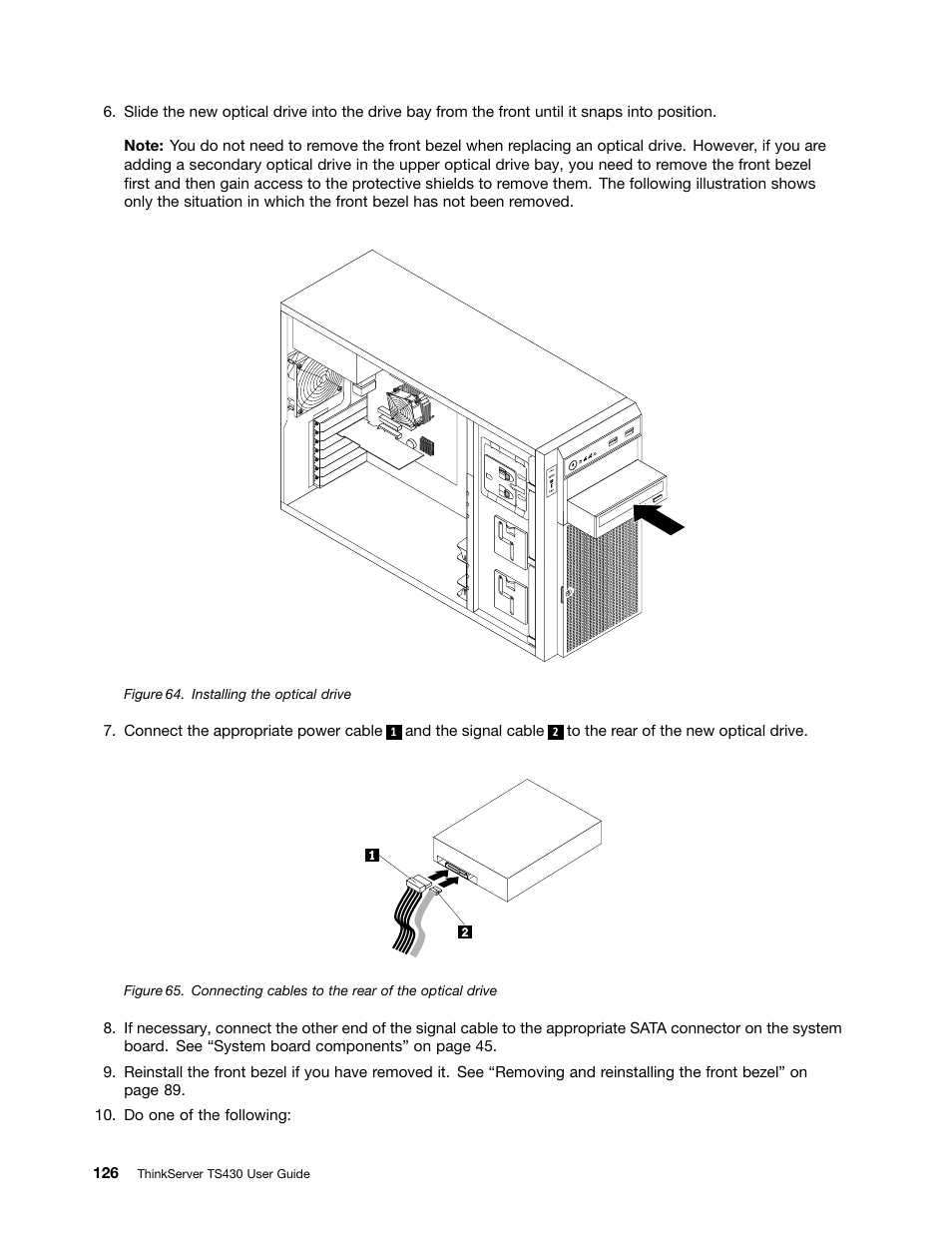 Lenovo ThinkServer TS430 User Manual | Page 138 / 222